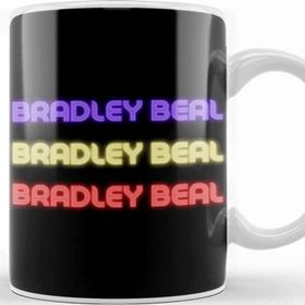 Baskı Dükkanı Bradley Beal Basketball Gifts Vintage Retro Rainbow Qquotes For Boys And Dad Kupa Bardak