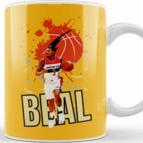 Baskı Dükkanı Bradley Beal Vintage Art Legend Basketball Gift Vintage Retro Style Kupa Bardak