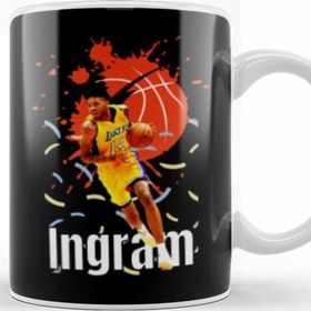 Baskı Dükkanı Brandon Ingram Vintage Art Legend Basketball Gift Vintage Retro Style Kupa Bardak