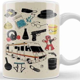Baskı Dükkanı Breaking Bad Artifacts Breaking Bad Kupa Bardak