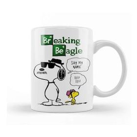 Baskı Dükkanı Breaking Bad Breaking Beagle 01 Kupa Bardak
