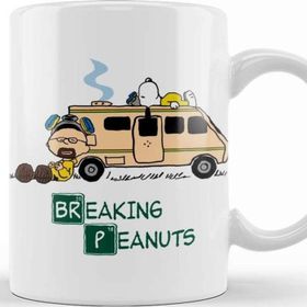 Baskı Dükkanı Breaking Bad Breaking Peanuts Kupa Bardak