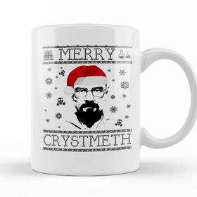 Baskı Dükkanı Breaking Bad Heisenberg Merry Chrystmeth Christmas Kupa Bardak