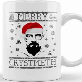 Baskı Dükkanı Breaking Bad Heisenberg Merry Chrystmeth Christmas Kupa Bardak