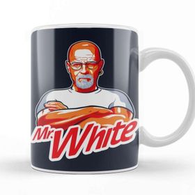 Baskı Dükkanı Breaking Bad Mr White On A Dark Tee Kupa