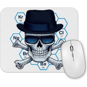 Baskı Dükkanı Breaking Bad Skull Mouse Pad