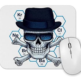 Baskı Dükkanı Breaking Bad Skull Mouse Pad