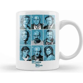 Baskı Dükkanı Breaking Bad The Breaking Bunch Kupa Bardak
