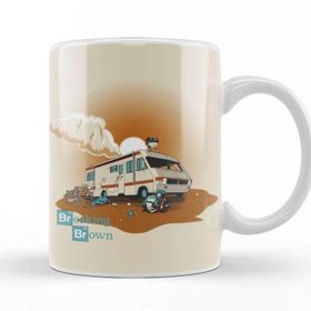 Baskı Dükkanı Breaking Brown Kupa Bardak