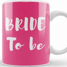 Baskı Dükkanı Bride To Be Loop Font Kupa Bardak