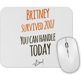 Baskı Dükkanı Britney Survived 2007 Mouse Pad