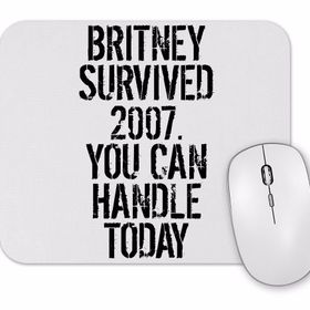 Baskı Dükkanı Britney Survived 2007 Mouse Pad