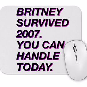 Baskı Dükkanı Britney Survived 2007 Mouse Pad