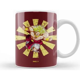 Baskı Dükkanı Broly Retro Japanese Dragon Ball Z Kupa