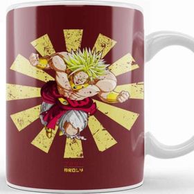 Baskı Dükkanı Broly Retro Japanese Dragon Ball Z Kupa