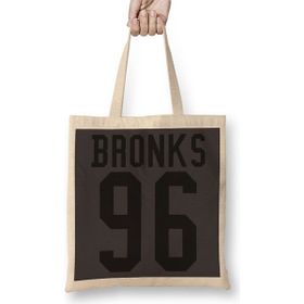 Baskı Dükkanı Bronks 96 Bez Uzun Saplı Krem Rengi Çanta