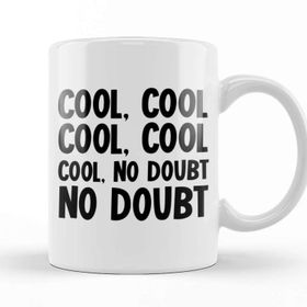 Baskı Dükkanı Brooklyn 99 Cool Cool No Doubt No Doubt Black And Red Kupa