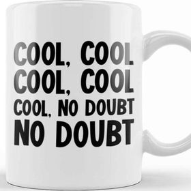 Baskı Dükkanı Brooklyn 99 Cool Cool No Doubt No Doubt Black And Red Kupa