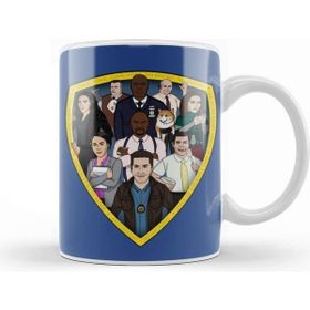 Baskı Dükkanı Brooklyn Nine Nine Art the Cast Kupa Bardak