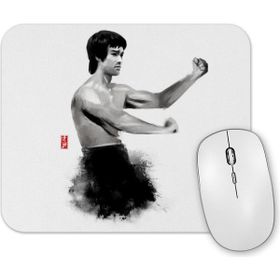 Baskı Dükkanı Bruce Lee Mouse Pad