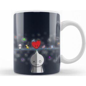 Baskı Dükkanı Bt21 Army Bts Porselen Kupa
