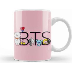 Baskı Dükkanı Bt21 Army Bts Porselen Kupa