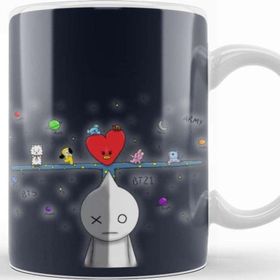 Baskı Dükkanı Bt21 Army Bts Porselen Kupa