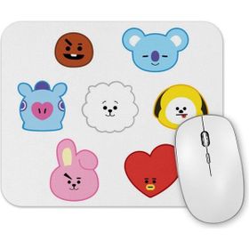 Baskı Dükkanı BT21 Bts Mouse Pad