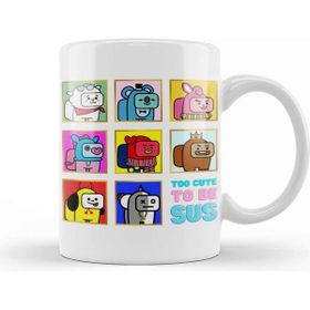 Baskı Dükkanı Bt21 Bts Porselen Kupa