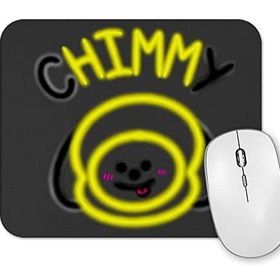Baskı Dükkanı BT21 Glowing Chimmy Bts Mouse Pad