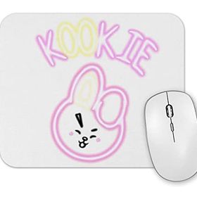 Baskı Dükkanı BT21 Glowing Kookie Bts Mouse Pad
