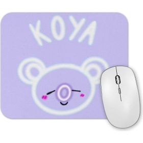 Baskı Dükkanı BT21 Glowing Koya Bts Mouse Pad