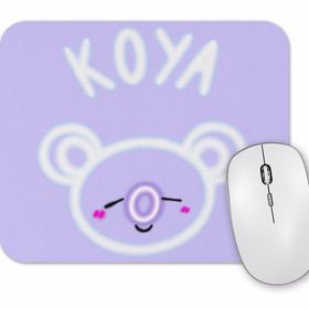 Baskı Dükkanı BT21 Glowing Koya Bts Mouse Pad