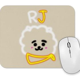 Baskı Dükkanı BT21 Glowing Rj Bts Mouse Pad