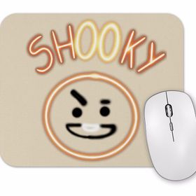Baskı Dükkanı BT21 Glowing Shooky Bts Mouse Pad