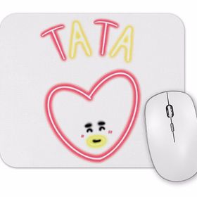 Baskı Dükkanı BT21 Glowing Tata Mouse Pad