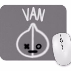 Baskı Dükkanı BT21 Glowing Van Bts Mouse Pad