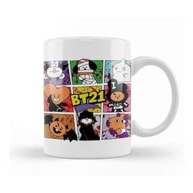 Baskı Dükkanı BT21 Halloween 01 Kupa