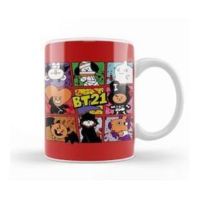 Baskı Dükkanı BT21 Halloween Kupa
