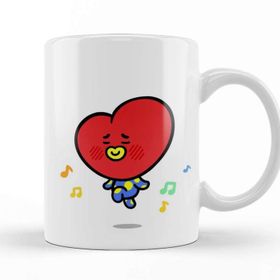Baskı Dükkanı Bt21 Jimin Bts Porselen Kupa