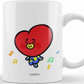 Baskı Dükkanı Bt21 Jimin Bts Porselen Kupa
