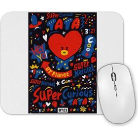Baskı Dükkanı BT21 Tata Bts Mouse Pad