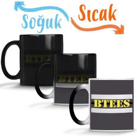 Baskı Dükkanı Btees Simples 02 Sihirli Porselen Kupa