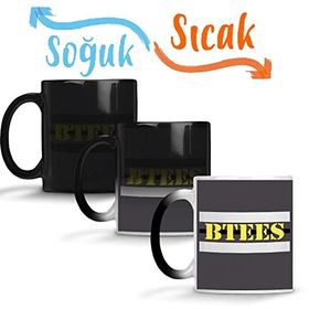 Baskı Dükkanı Btees Simples 02 Sihirli Porselen Kupa