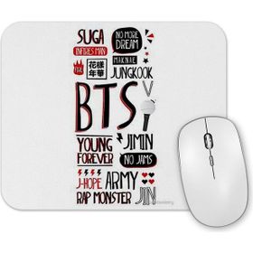 Baskı Dükkanı Bts 02 Mouse Pad