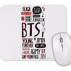 Baskı Dükkanı Bts 02 Mouse Pad
