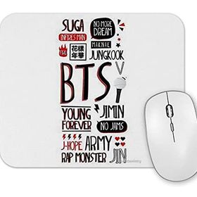 Baskı Dükkanı Bts 02 Mouse Pad