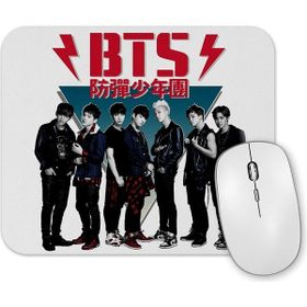 Baskı Dükkanı Bts 80s Vintage Dark Wild Mouse Pad