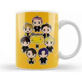 Baskı Dükkanı Bts All Member Butter Version In Minime Style Kupa