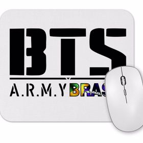 Baskı Dükkanı Bts Army Brasil Mouse Pad